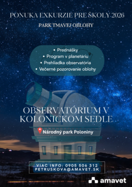 Plagát Park tmavej oblohy