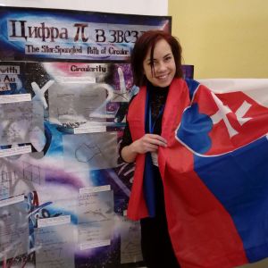 Vernadsky National Contest, Rusko Špeciálna cena – najlepší projekt v kategórií – Matematika Číslo π vo hviezdach Alexandra Zavadská, Gymnázium Hlinská, Žilina, VNC Moskva, galeria amavet, fotografie amavet